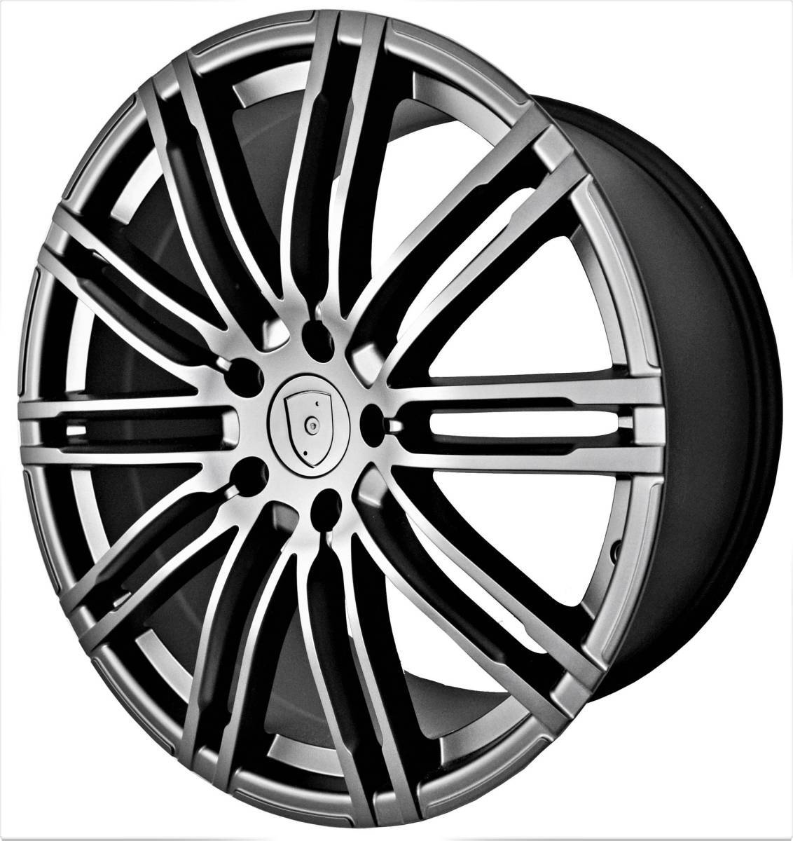 20インチ Black ホイール ( 4本セット ) ポルシェ カイエン 　-DFO-1197