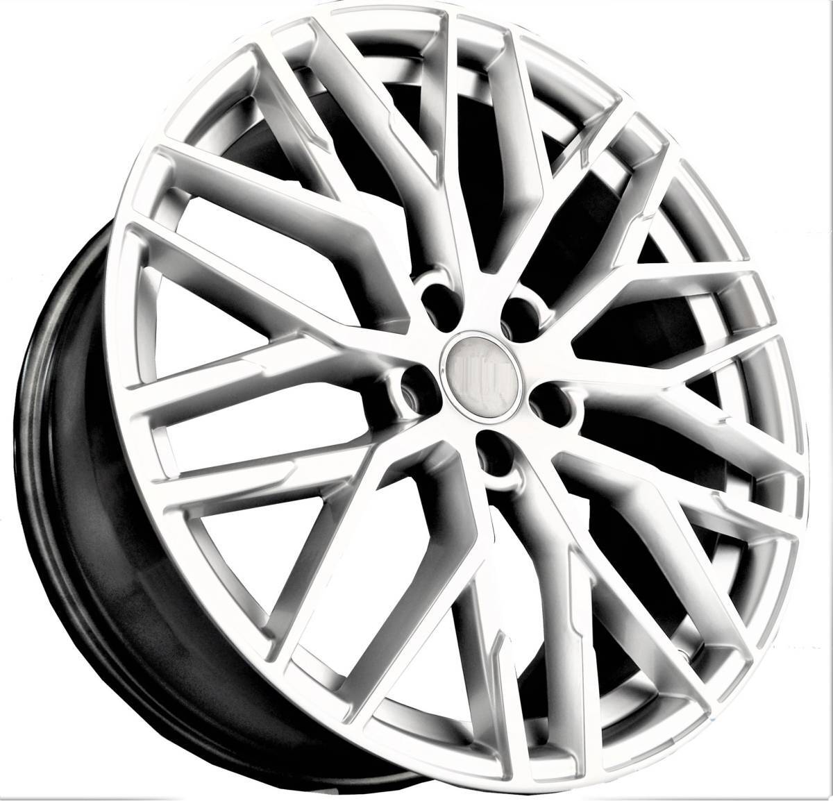 樂天商城 - 20インチ Silver ホイール ( 4本セット ) アウディ A4 S4 RS4 A6 S6 RS6 A8 S8 TT Q3,　-DFO-1227