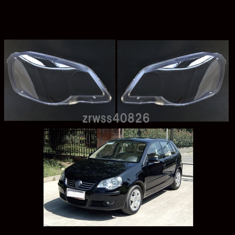 樂天商城 - VW フォルクスワーゲン ポロ ヘッドライト レンズ カバー 2006-2010 送料無料 -RE-1104