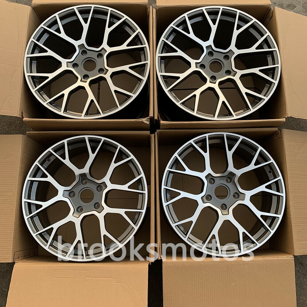 20インチ　20X8.5 21x11.5 GED ホイールセット 2016+ ポルシェ 991.2 911 GT3 　-BRN-1079　鍛造　★