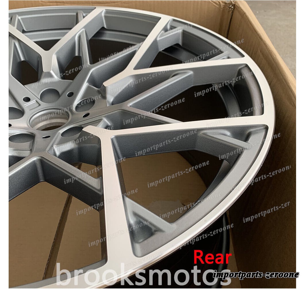 樂天商城 - 22インチニューグレースタイルホイール 2019+ BMW G05 X5 2020+ G06 X6 795 4 個セット　-BRN-11998★