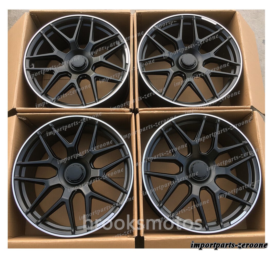 樂天商城 - 24インチ メルセデスベンツ W463A G63 G500 G クラス 24x10 新品鍛造ホイール　-BRN-11818★