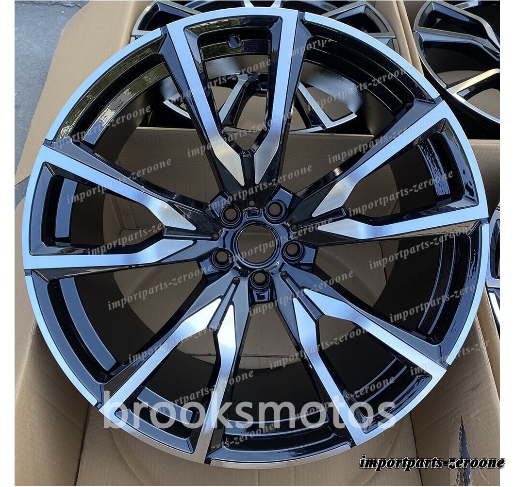樂天商城 - 22インチ　コンケーブスタイル フォグレードホイール 2018+ BMW G07 X7 22x9.5 755 4 個セット　-BRN-11781★