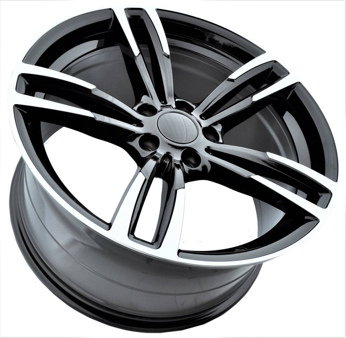 樂天商城 - 19インチ Staggered Black ホイール ( 4本セット ) BMW 1 2 3 4 5 6 シリーズ X1 X3 X4 　-DFO-1046　-　鍛造　★