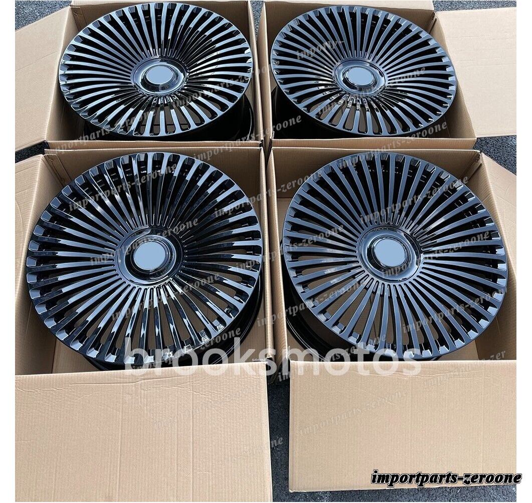 樂天商城 - 20インチ 新品グロス ブラック スタイル ホイール メルセデスベンツ W222 S クラス　-BRN-11795ー2