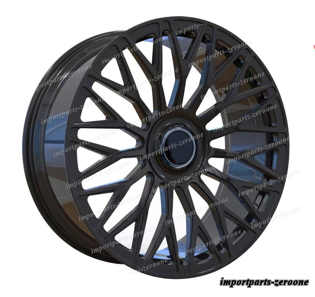 樂天商城 - 24インチ 新品鍛造ホイール ロールRoyce Cullinan 24x10 グロスブラック　-BRN-12400