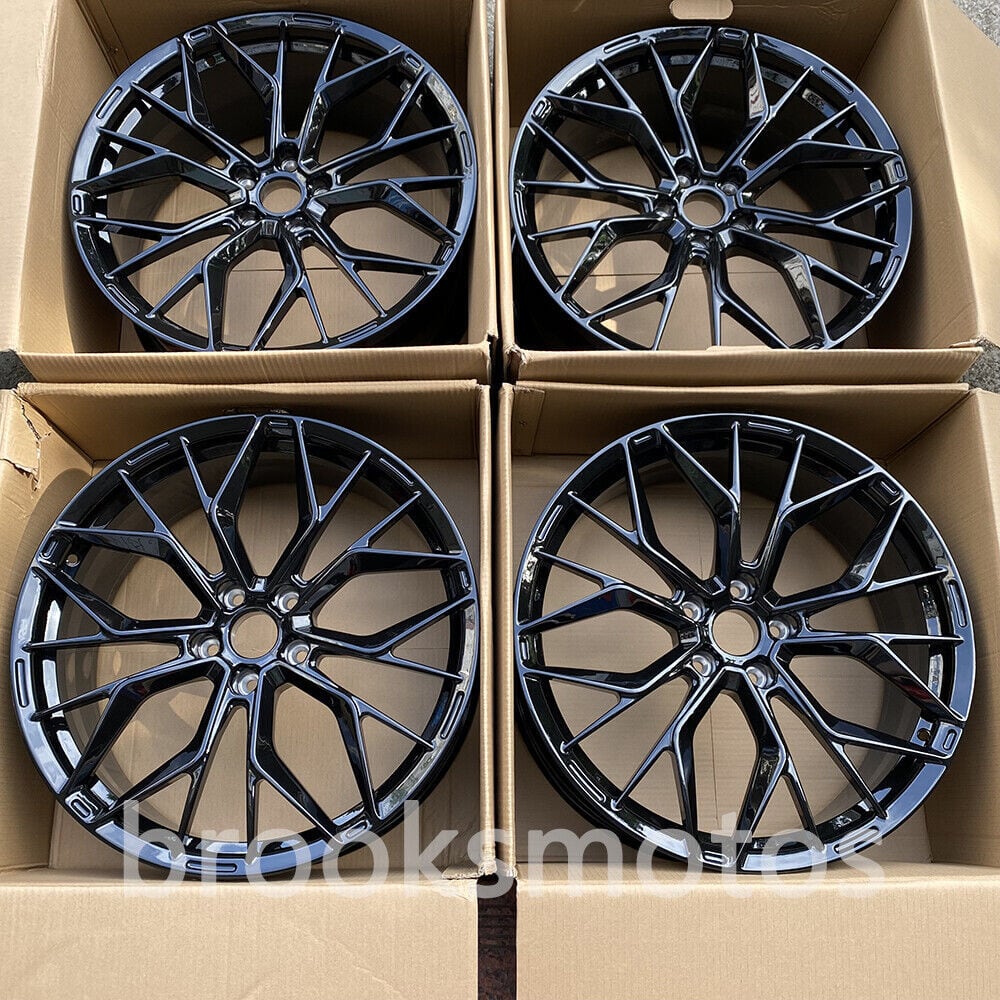 樂天商城 - 20インチ NEW スタイル ブラック ステージ フォージド ホイール メルセデスベンツ　AMG　GLC　43 BRN-1732-2
