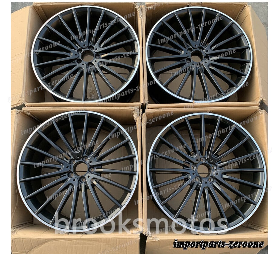 樂天商城 - 22インチ マルチ スポーク STYLE ホイールセット メルセデスベンツ Sクラス 　4本セット　-BRN-11428