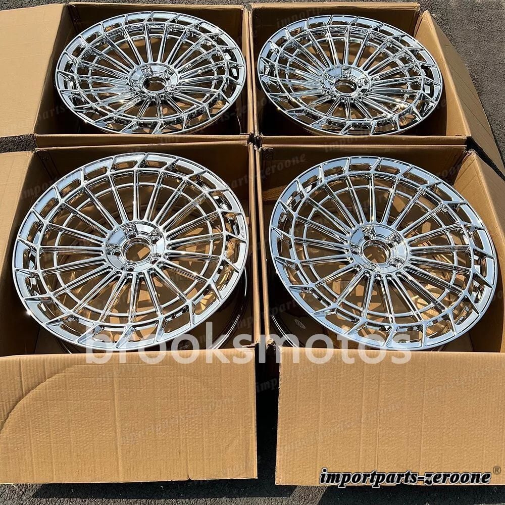 樂天商城 - 22インチ 新品 クローム ホイール フィット メルセデスベンツ W222 W223 S クラス S580 S600 S400 LI-1145