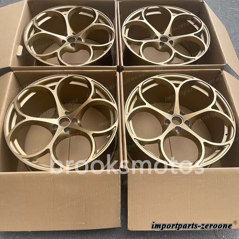 22インチ鍛造ブロンズホイール 2018+ ポルシェカイエンクーペ 22x9.5 22x11 適合 LI-1126