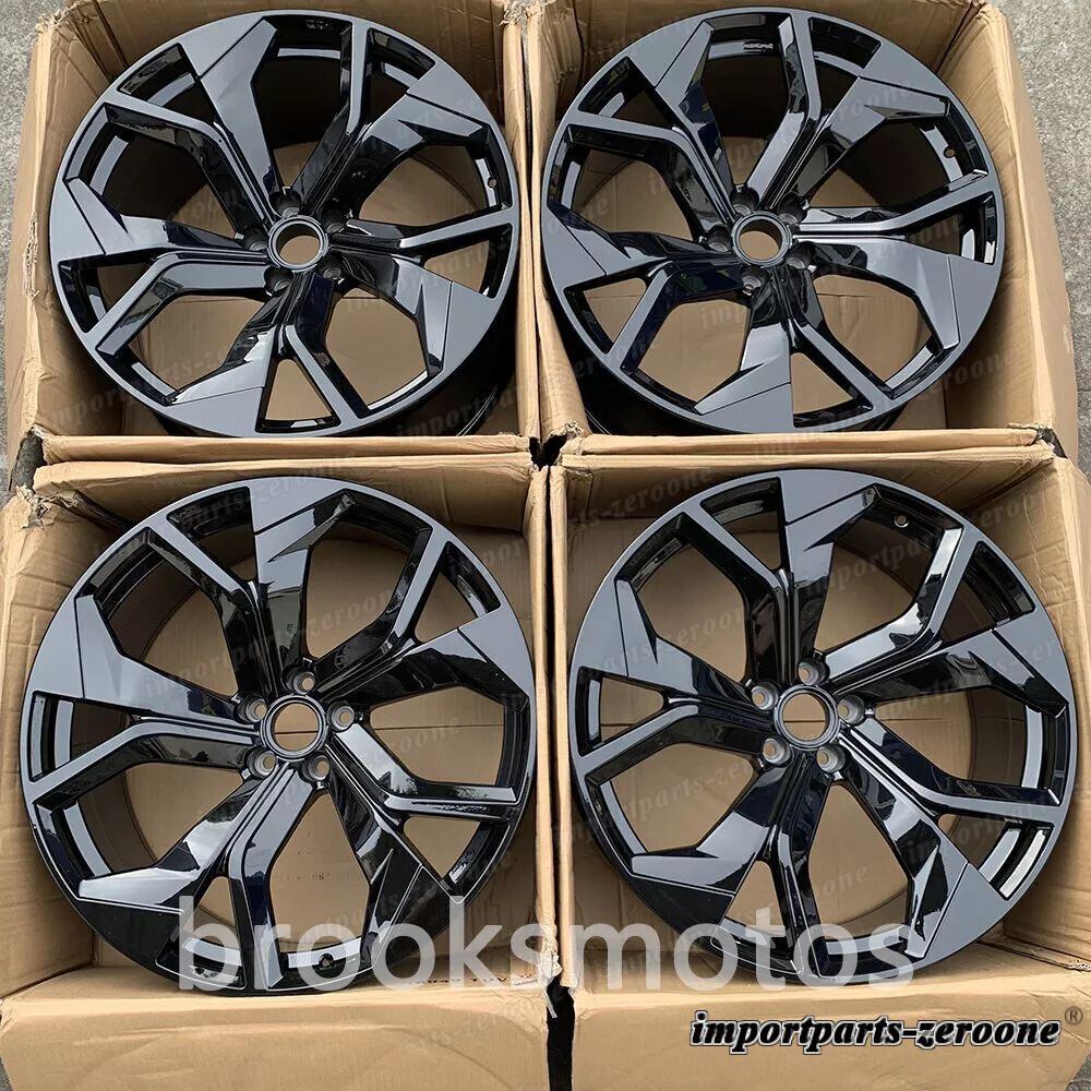 樂天商城 - 20インチグロスブラックホイールフォルクスワーゲン Arteon 20x8 オフセット 40 4 本セット LI-1062