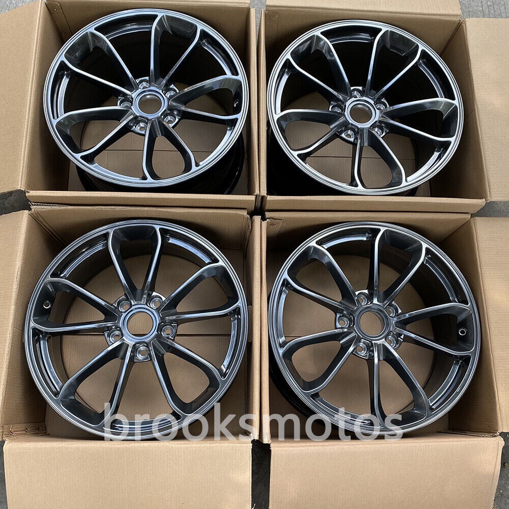 19インチ NEW ハイパーブラック スタイル 鍛造 ホイール ポルシェ 911 カレラ S T BRN-1734