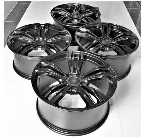 19インチ Staggered Black ホイール ( 4本セット ) BMW 1 2 3 4 5 6 シリーズ X1 X3 X4 　-DFO-1105