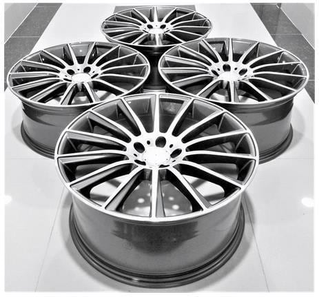 19インチ Staggered ホイール ( 4本セット ) メルセデス・ベンツC E R S クラス CL GLK　-DFO-1163