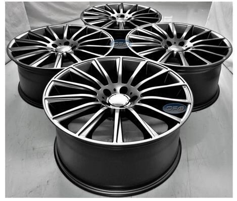 19インチ Black Staggered ホイール ( 4本セット ) メルセデス・ベンツS クラス GLE GLC 　-DFO-1193(2)