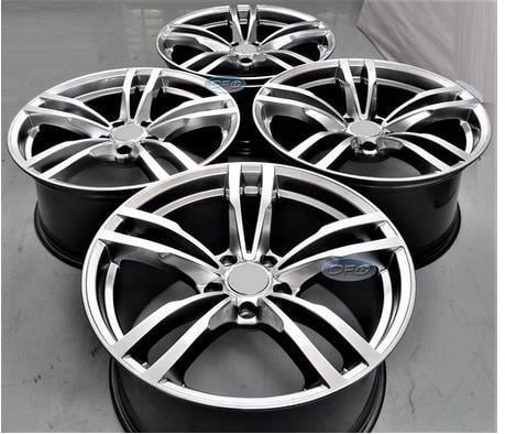 19インチ Silver Staggered ホイール ( 4本セット ) BMW 1 2 3 4 5 6 シリーズ X1 X3 X4 　-DFO-1284
