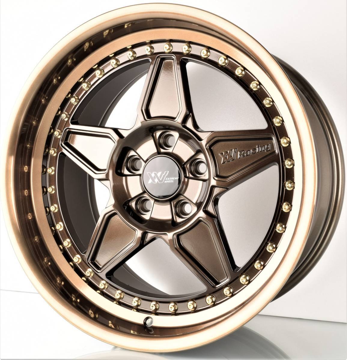 18インチ Bronze Copper Extreme Bronze ホイール XXW( 4本セット ) アウディ A4 A5 A6 A7 A8 S4 S5 S6 S7 S8　-DFO-1065