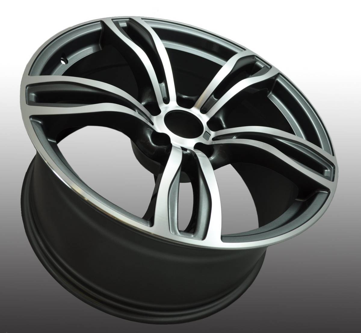 18インチ ホイール ( 4本セット ) BMW 5 6 7 シリーズ E39 E60 E61 F01 F02 　-DFO-1103