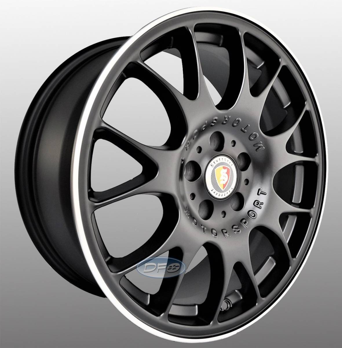 18インチ Black ホイール ( 4本セット ) BMW 2 5 7 シリーズ X1 X3 F45 F46 F48 G01 G11 G12 G30 G31 　-DFO-1129