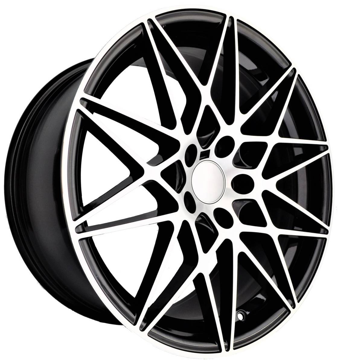 樂天商城 - 18インチ Staggered Black ホイール ( 4本セット ) BMW 1 2 3 4 シリーズ X1 X3 X4 Z3 Z4　-DFO-1274