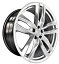 21インチ Silver ホイール ( 4本セット ) アウディ A6 A7 A8 S6 S7 S8 RS6 RS7 Q5 Q7  -DFO-1044 -★