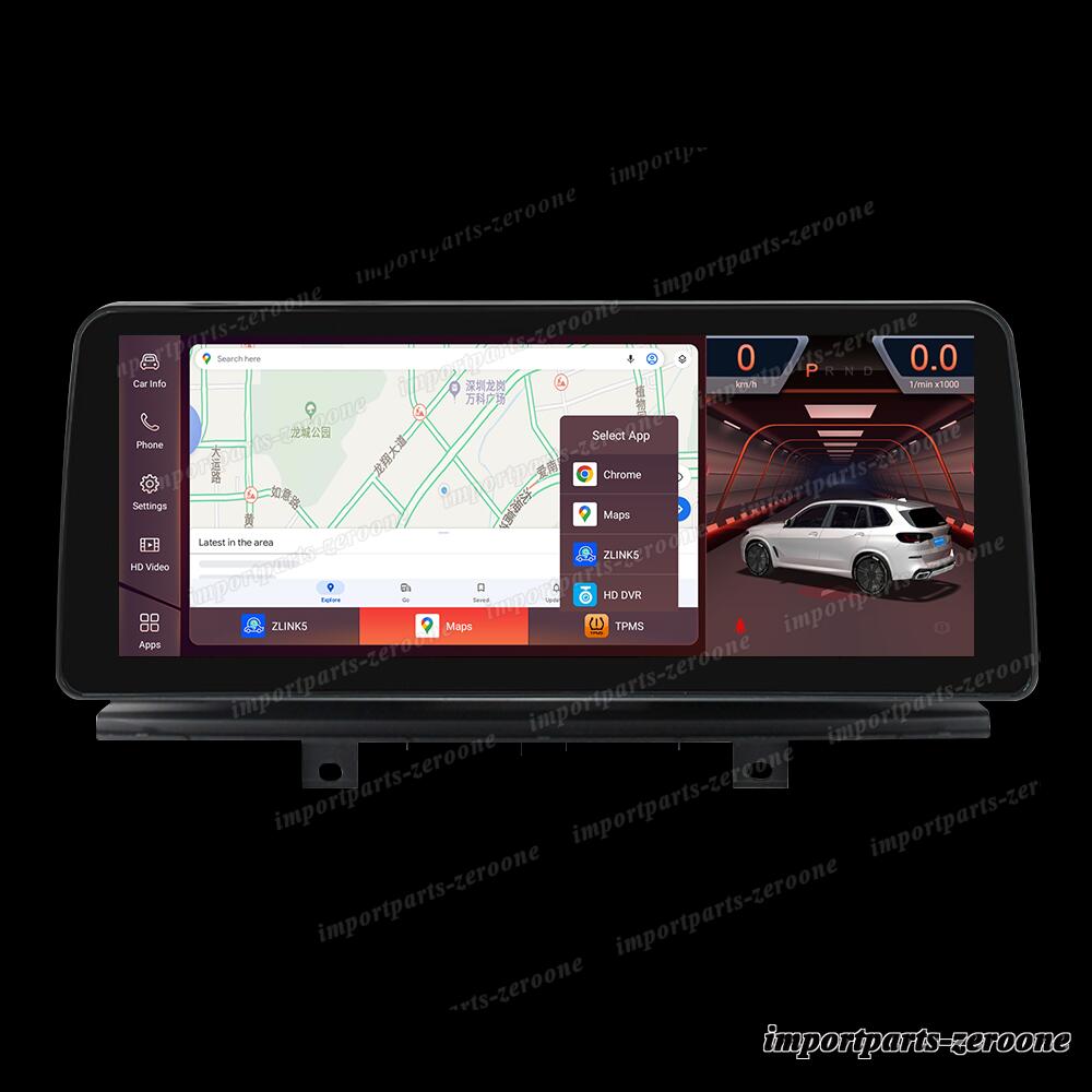 BMW X5 F15 2014-2017 NBT アンドロイドナビ 12.3インチ 668S 6+64G -RA-1112