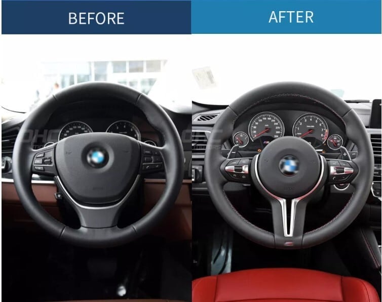 樂天商城 - 1点限り BMW 5シリーズ　M5 F10 F11 グレードアップステアリングホイール　-