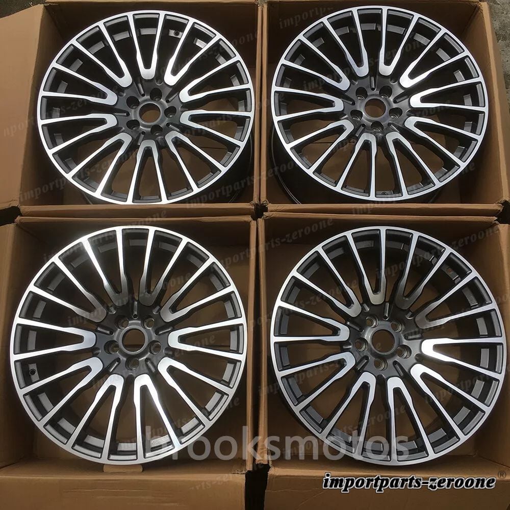 樂天商城 - 21インチ グレー スタイル ホイール 2012-2018 BMW M6 629 F06 F12 F13 LI-2340