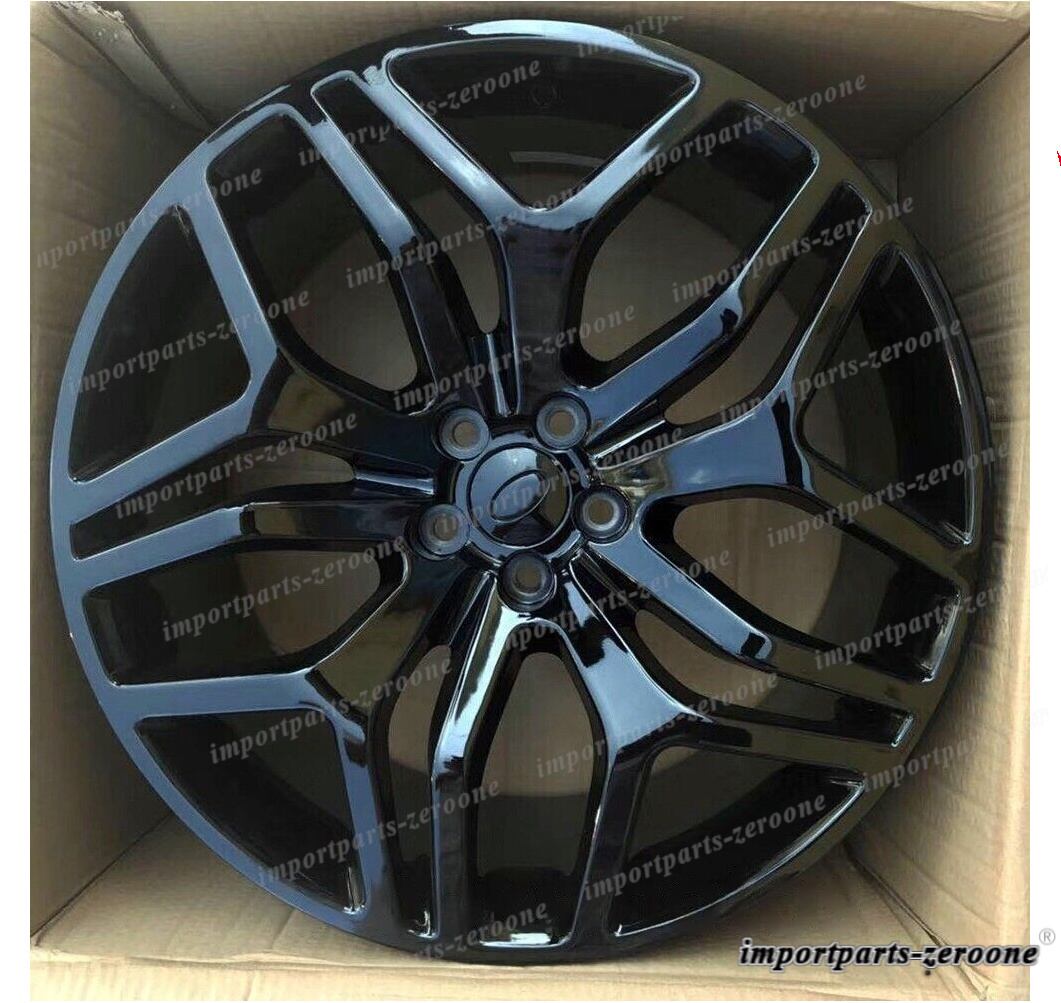 レンジローバー　NEEZ 19インチ ブラックリム ホイールセット レンジローバー NEEZ 19インチ ブラックリム ホイールセット レンジ