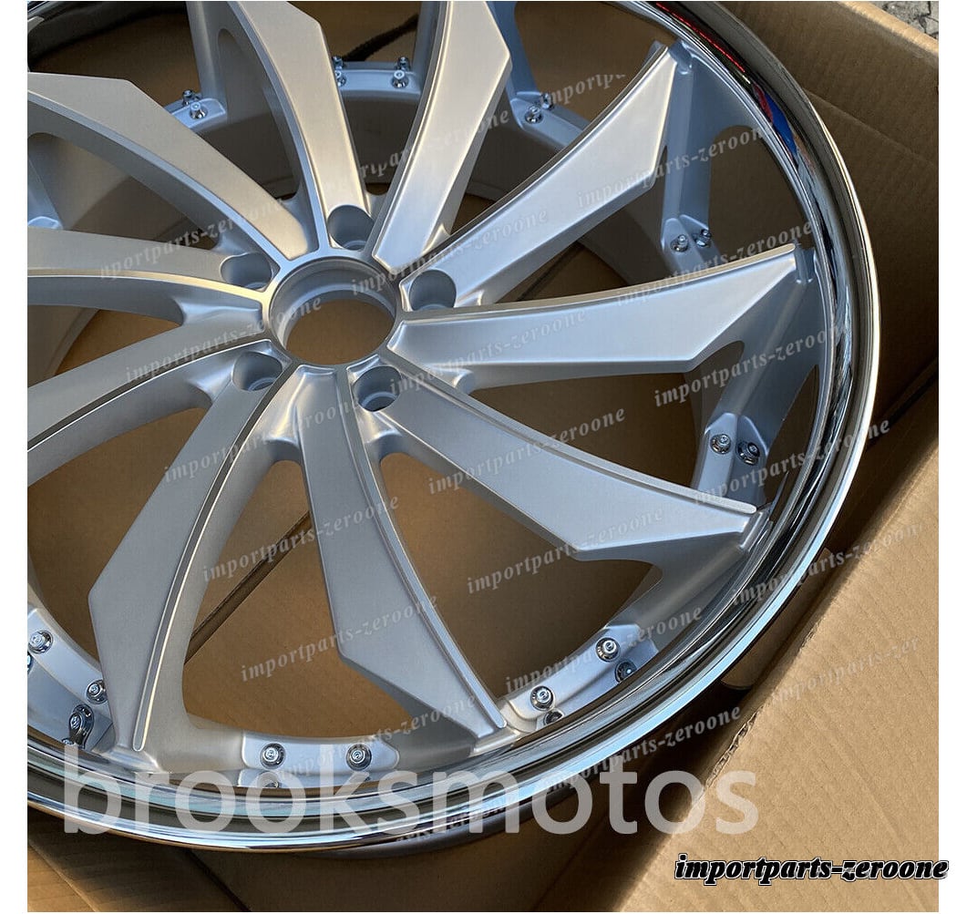 樂天商城 - 22インチ新品コンケーブスタイルスタッガーホイールテスラモデルx 22x9 22x10.5 　-BRN-11959★