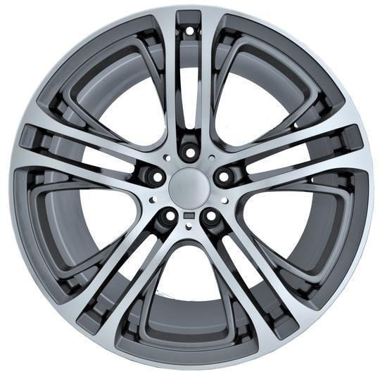 22インチ Staggered ホイール ( 4本セット ) BMW X5 X5M E53 E70 F15 X6 X6M E71 F16 　-DFO-1107　-★