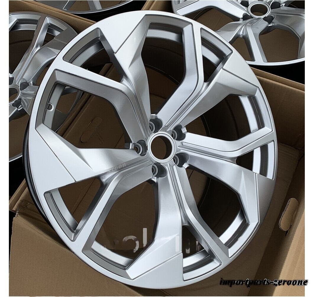 21インチ 新品ホイール 2021~25 アウディ Q5 Sportback 21x8.5 オフセット34 ハイパーシルバー 鍛造-BR..