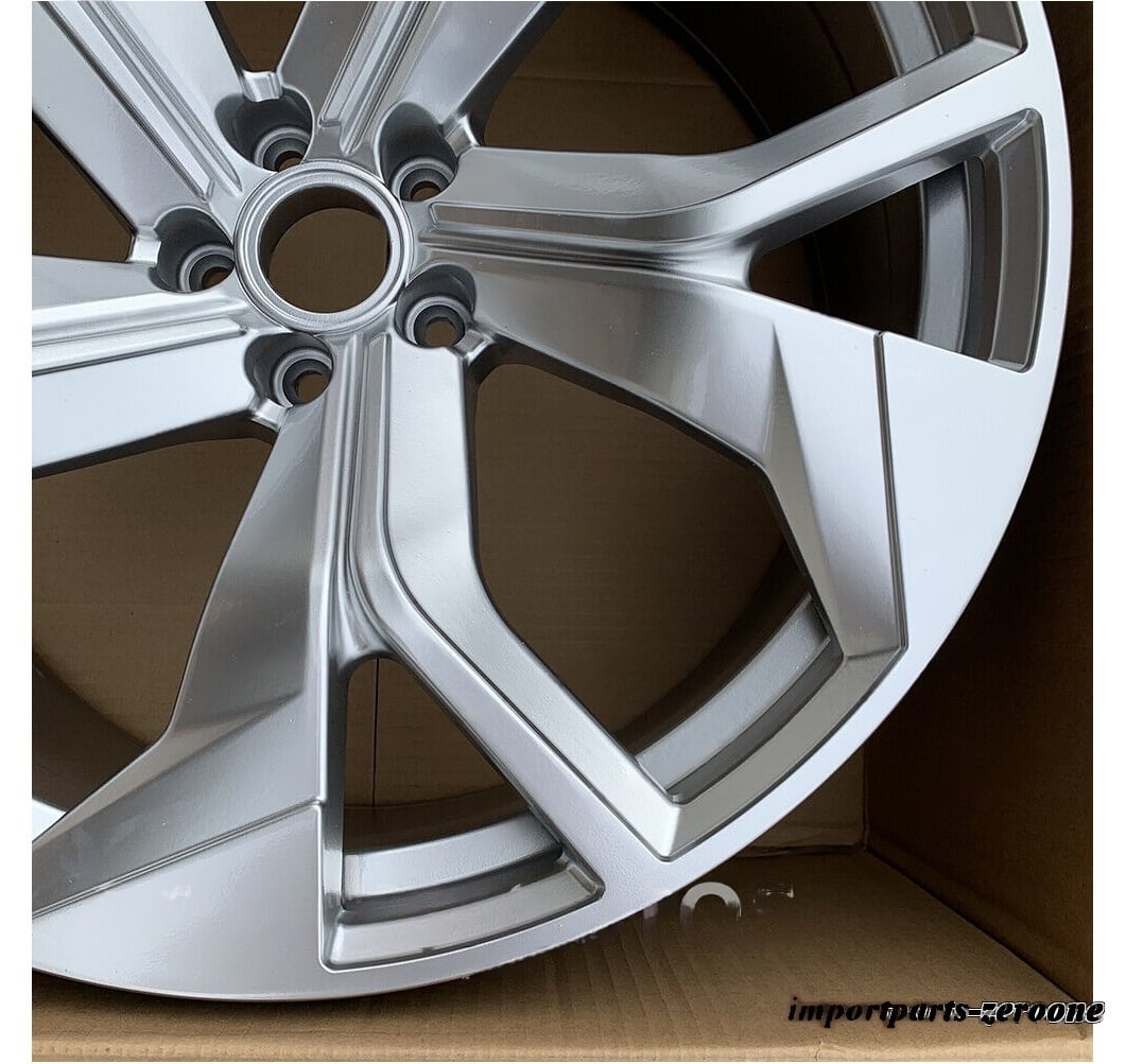 21インチ 新品ホイール 2021~25 アウディ Q5 Sportback 21x8.5 オフセット34 ハイパーシルバー 鍛造-BRN-11988-3★