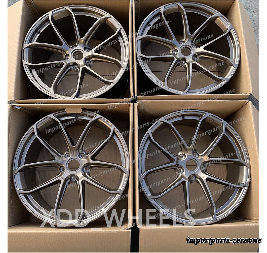 樂天商城 - ポルシェ 991 911 カレラ 4 4S ターガ 4 ワイドボディ 　21インチ 　ツイン 5 スポークホイール　-BRN-11853　鍛造　★