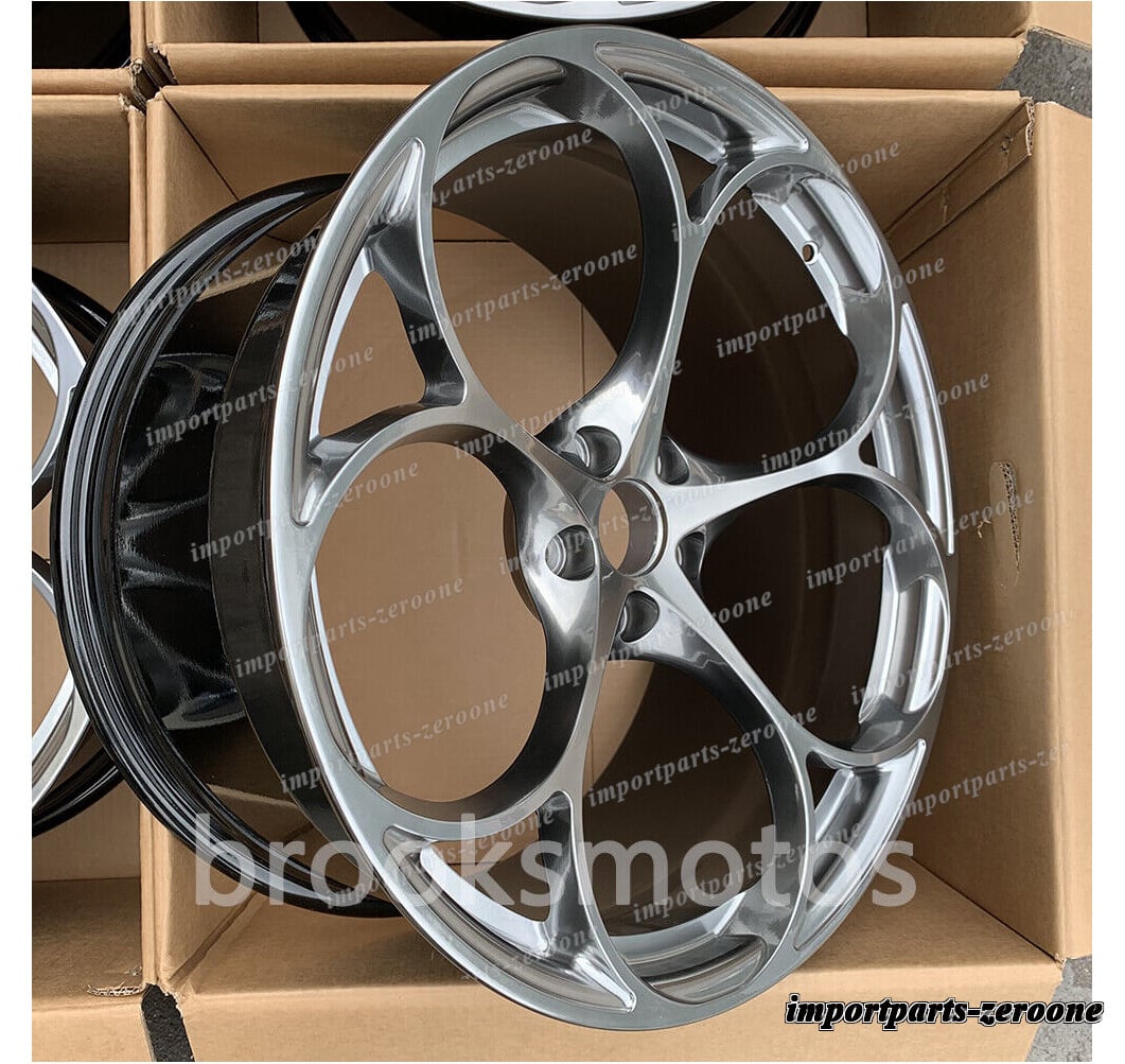 樂天商城 - 20インチ　ポルシェ Taycan 21 ホイール 21x10 21x12 4 個セット　-BRN-11961　鍛造　★