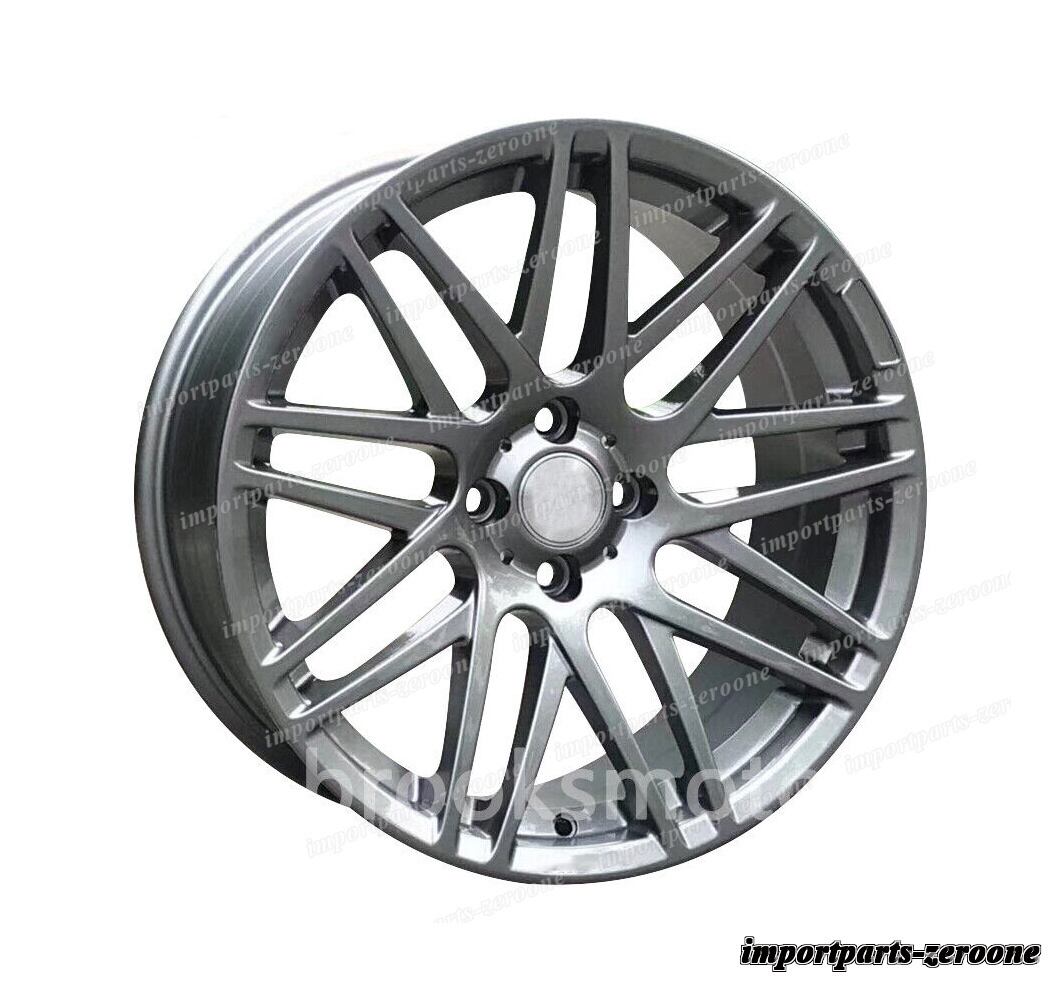 17インチマルチスポークBスタイルホイールスマートフォートゥーa453 forfour w453 4x100　-BRN-11794　鍛造　★