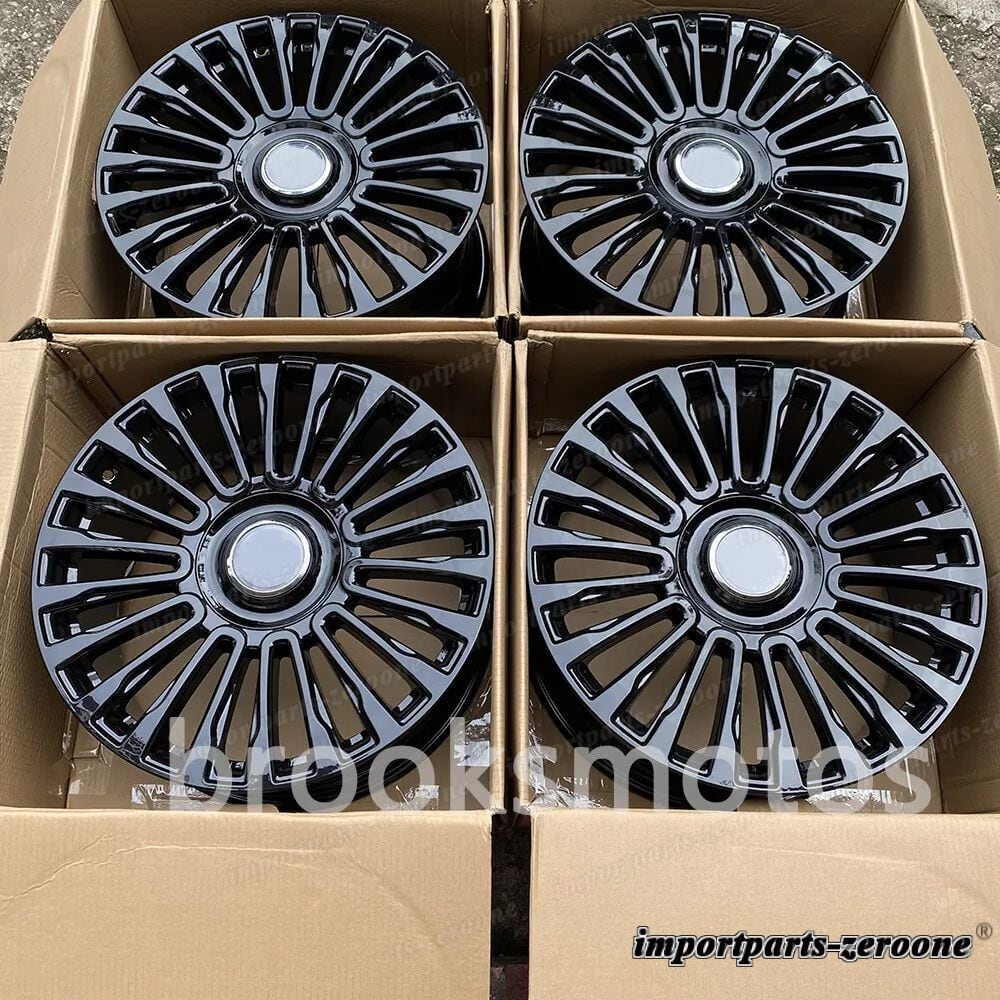 樂天商城 - 22インチ M スタイル フォージド ブラック ホイール テスラ モデル X 22x9.5 22x10.5 LI-2008