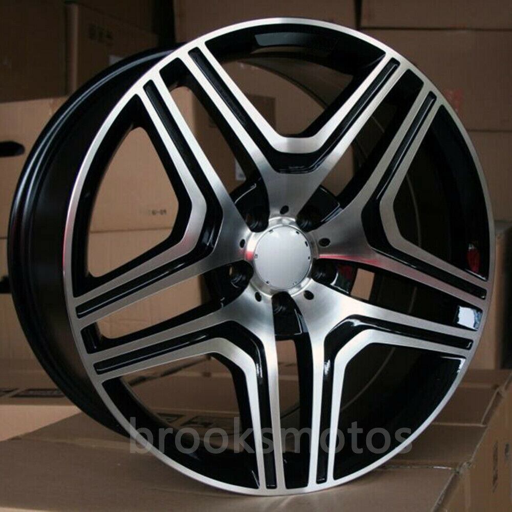 樂天商城 - 20インチ ボールフェイス ホイール 1998-2017 メルセデス ベンツ G クラス G63 20X9.5 BRN-1262