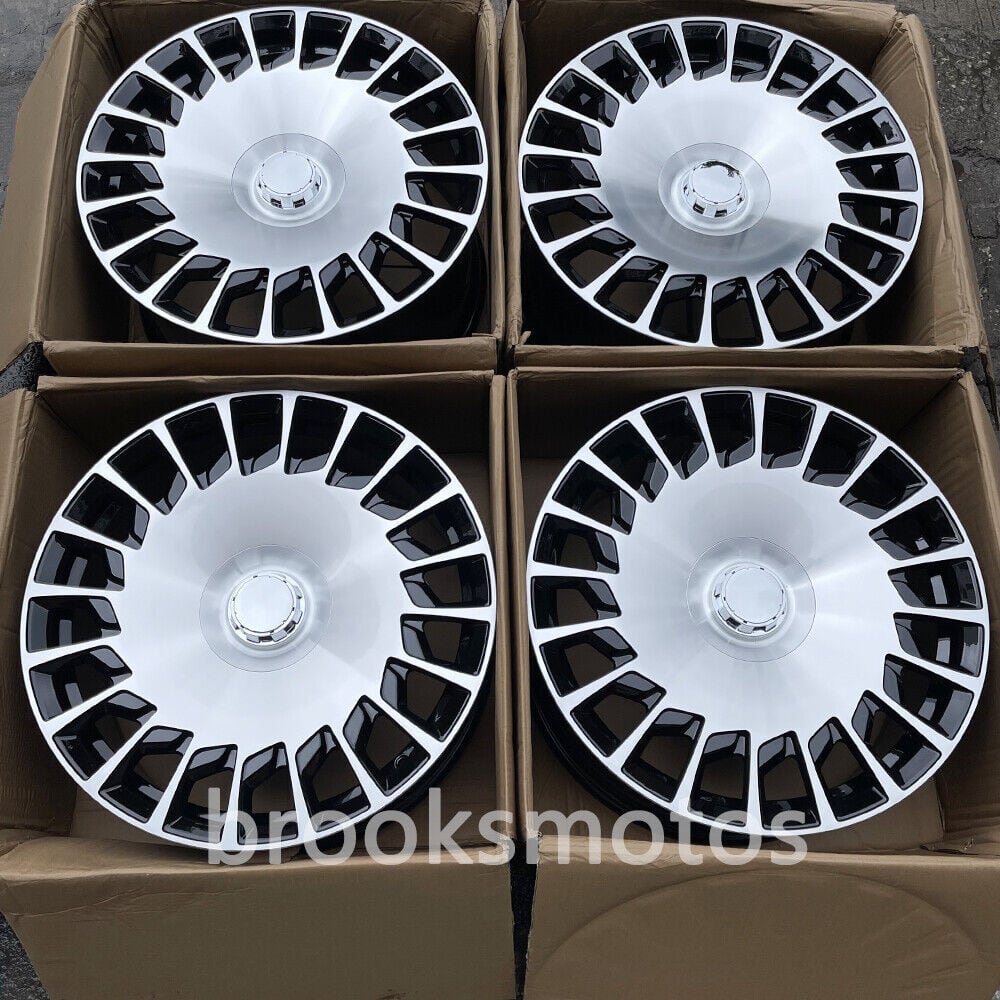 樂天商城 - メルセデスベンツ W222 C217 S Carss 19インチ NEWSTAGGERED S680 スタイルホイール BRN-1328