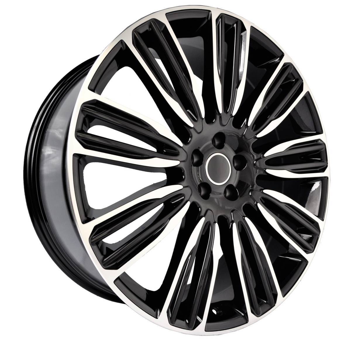 22インチ Black ホイール ( 4本セット ) アウディ　Q7 　2015〜2023-DFO-1042