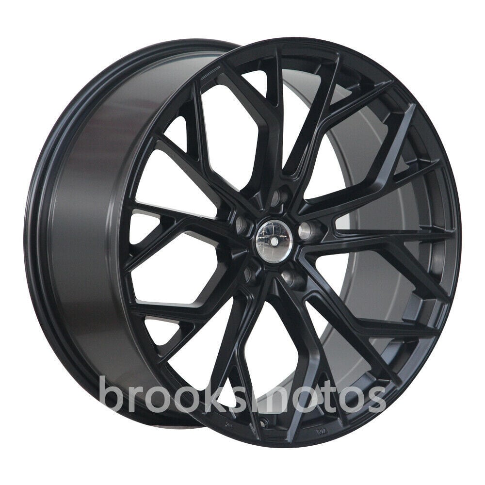 22インチ NEW サテン ブラック スタイル ホイール 2016+ アウディ Q7 Q8 RS Q7 RS Q8 22X10.5 BRN-1514