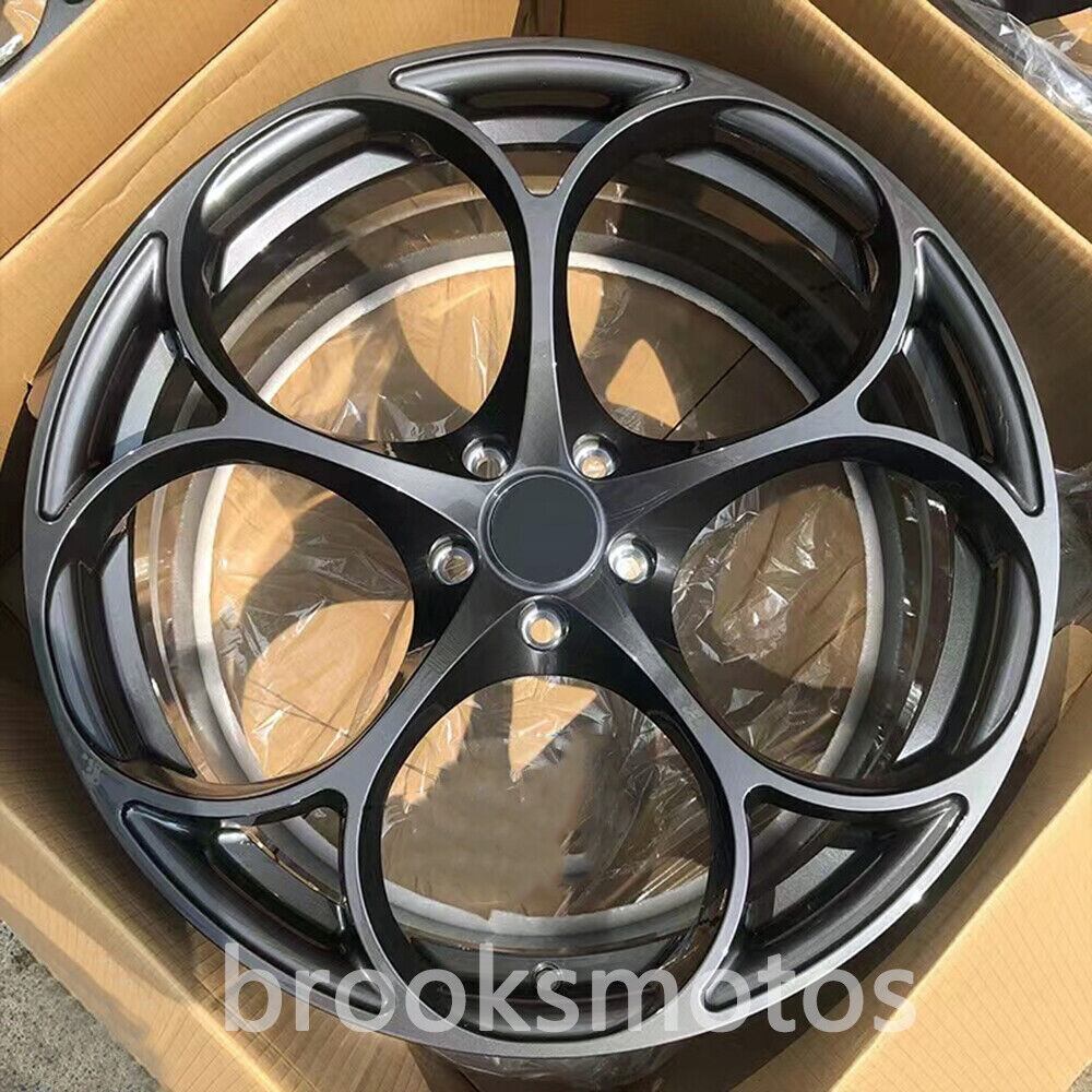 樂天商城 - アルファロメオ STELVIO 20インチ GLOSS DRAK GUNMETAL 鍛造 ホイール 20X9 20x10 BRN-1486