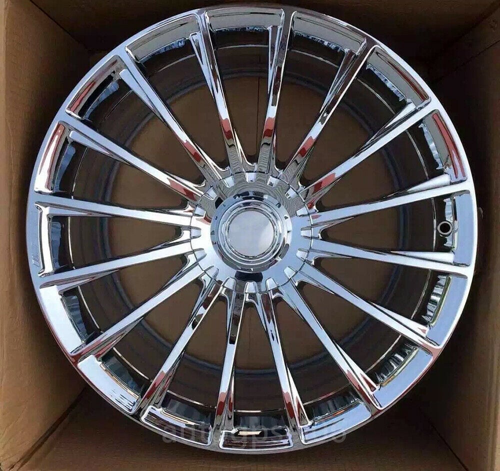 樂天商城 - 20インチ クロームスタイル ホイール　20x10 20x11.5 5x112 66.6 4本セット 　-BRN-2001　鍛造　★