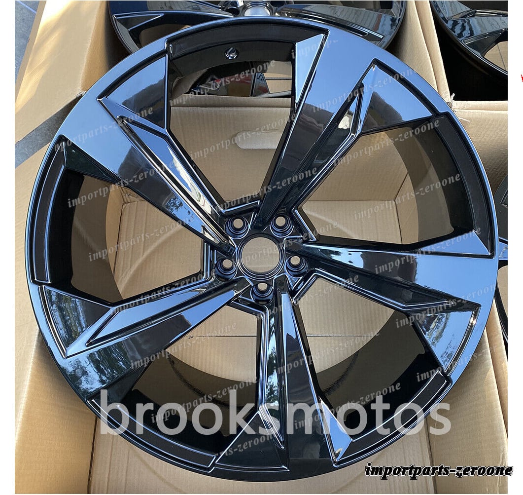 樂天商城 - 21インチ 新品 5 スポークホイール 2016+ アウディ Q7 sq 21x9.5 オフセット 30 　-BRN-12067　鍛造　★