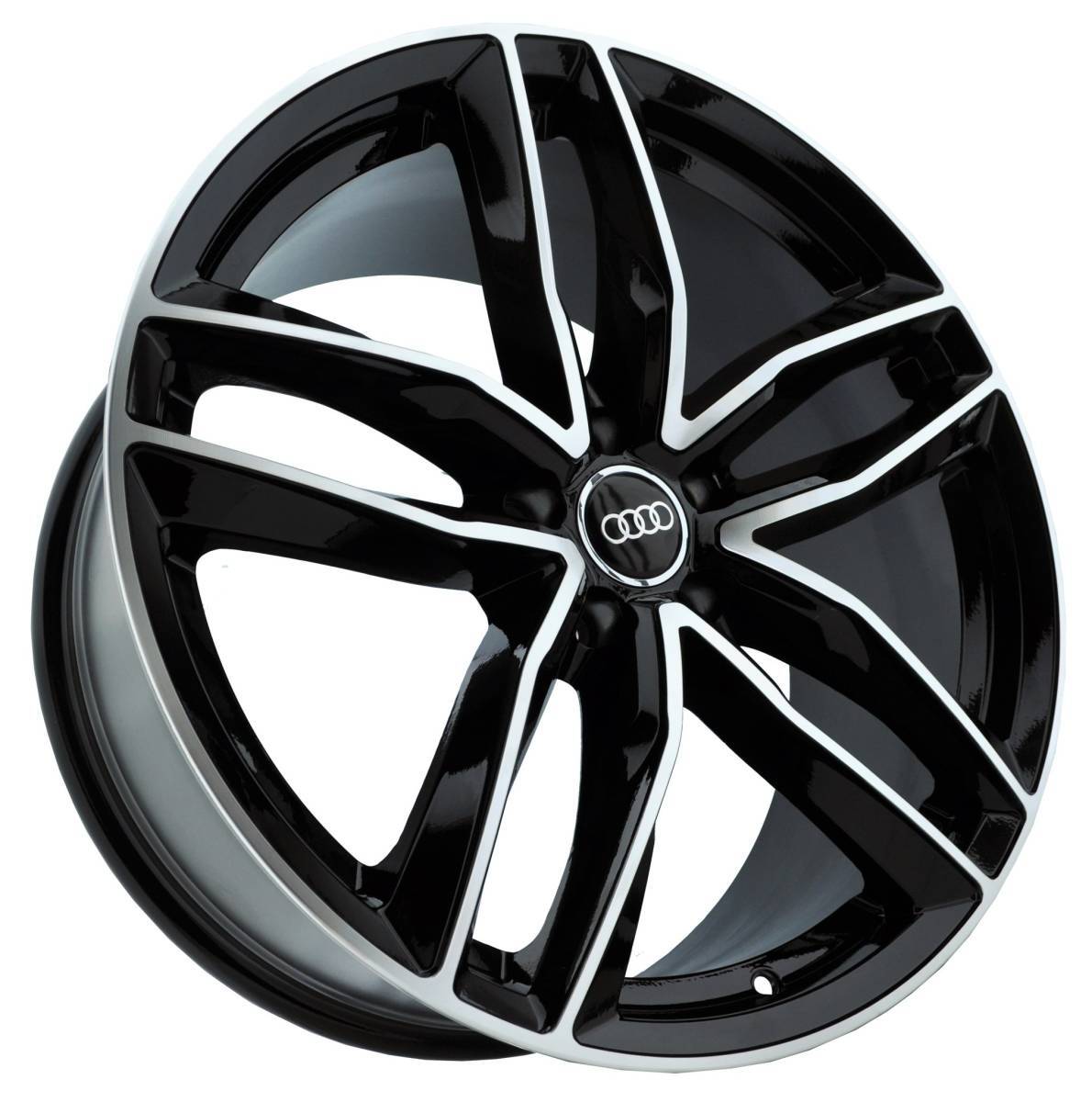 樂天商城 - 22インチ Black ホイール ( 4本セット ) アウディ Q7 VW トゥアレグ 　-DFO-1259