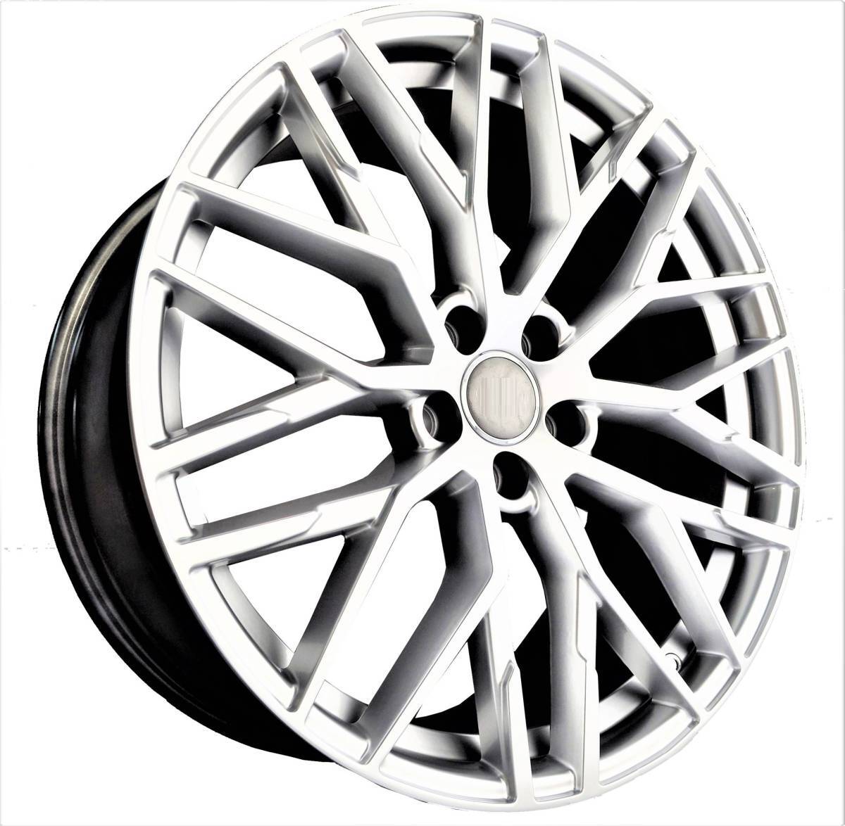 樂天商城 - 21インチ Silver ホイール ( 4本セット ) アウディ A6 A7 A8 S6 S7 S8 RS6 RS7 Q5 Q7 　-DFO-1205