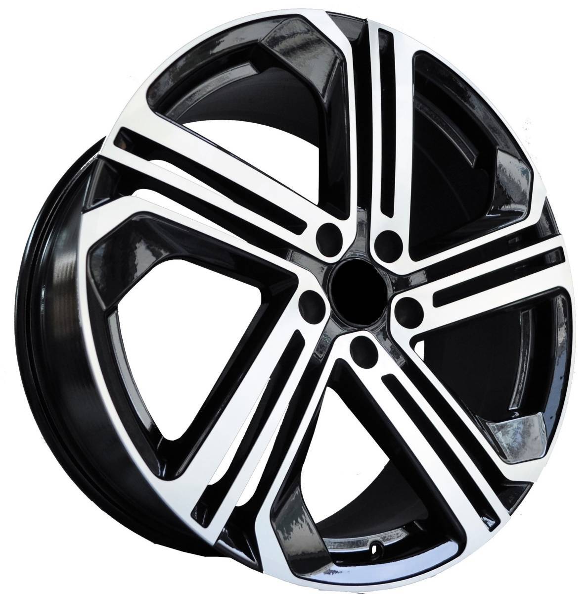 樂天商城 - 17インチ ホイール ( 4本セット ) VW ゴルフ R GTI ジェッタ パサート ビートル シロッコ 　-DFO-1168