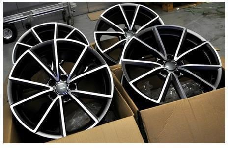 19インチ ホイール ( 4本セット ) アウディ A3 A4 S3 S4 RS3 RS4 A6 S6 RS6 A8 S8 TT Q3 　-DFO-1036