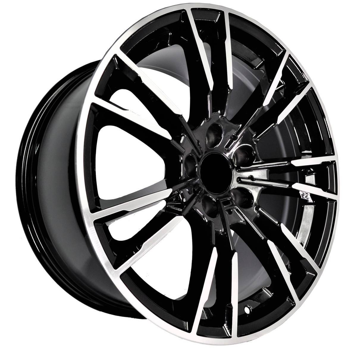 20インチ Staggered Black ホイール ( 4本セット ) BMW 5 G30 G31 BMW 6 G32 BMW 7 G11 G12 X3 G01 　-DFO-1028