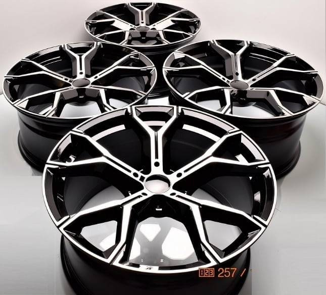 樂天商城 - 21インチ BMW X5/X6 2021Style Staggered　ホイール4本セット　21×10.5J オフセット43　PCD：5×112　-DFO-2006